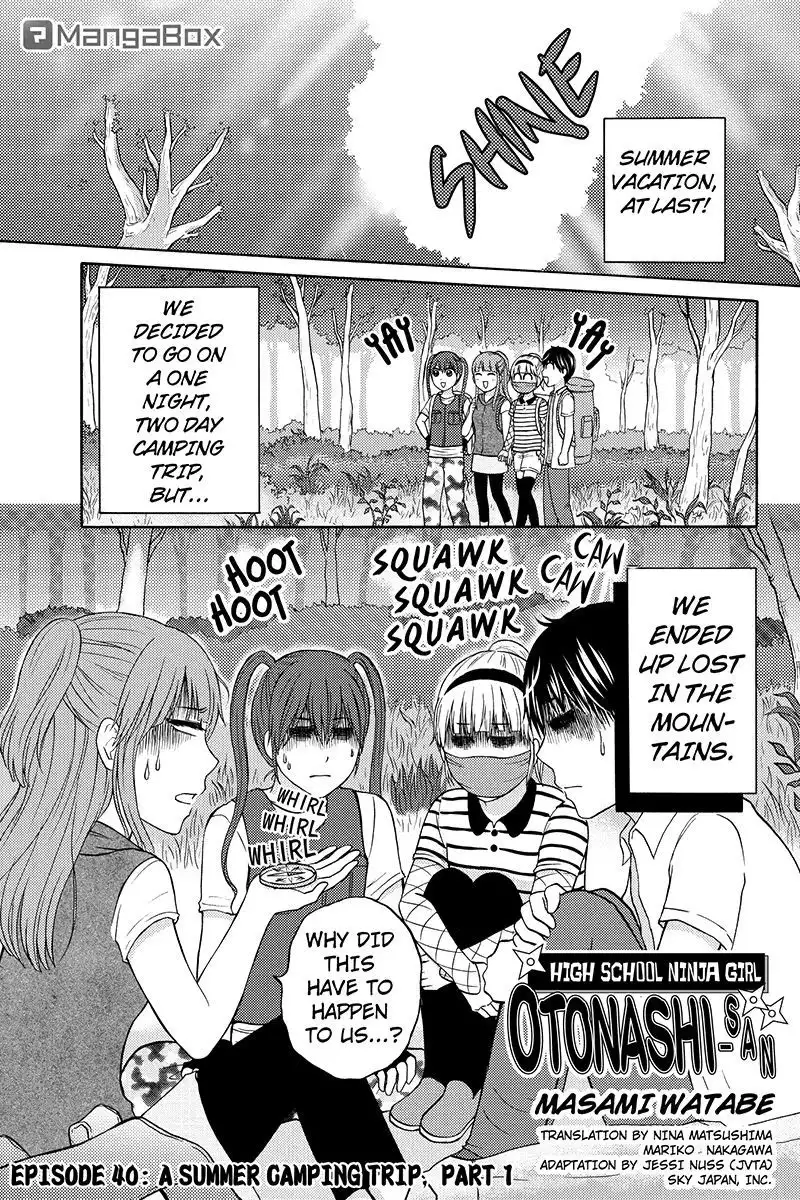 Kunoichi Joshikousei Otonashi-san Chapter 40 1